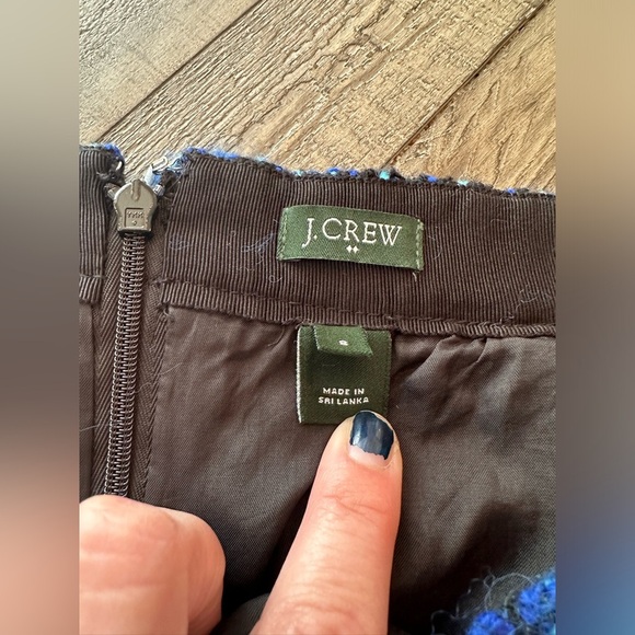 🛍️$5 SALE - J Crew Wool Blend Mini Skirt, size 8. - Picture 6 of 7